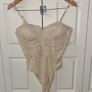 Elegant Cream Bodysuit